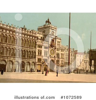 Royalty-Free (RF) Venice Clipart Illustration by JVPD - Stock Sample #1072589