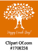 Vesak Day Clipart #1708238 by Vector Tradition SM