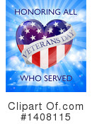Veterans Day Clipart #1408115 by AtStockIllustration