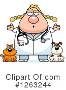 Veterinarian Clipart #1263244 by Cory Thoman