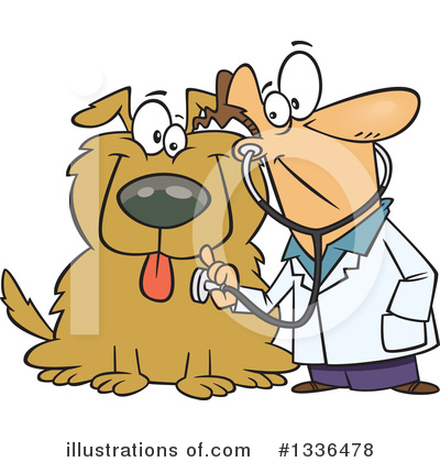 Veterinarian Clipart #1336478 by toonaday