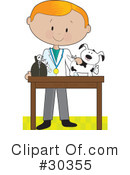 Veterinarian Clipart #30355 by Maria Bell
