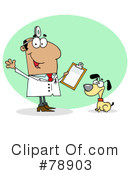 Veterinarian Clipart #78903 by Hit Toon