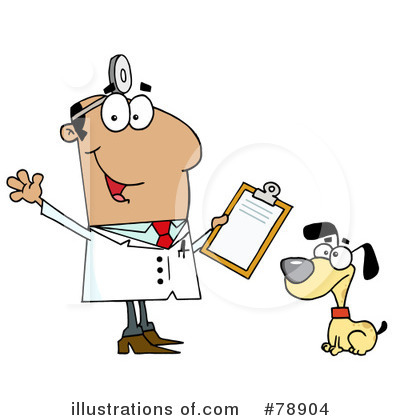 Royalty-Free (RF) Veterinarian Clipart Illustration by Hit Toon - Stock Sample #78904
