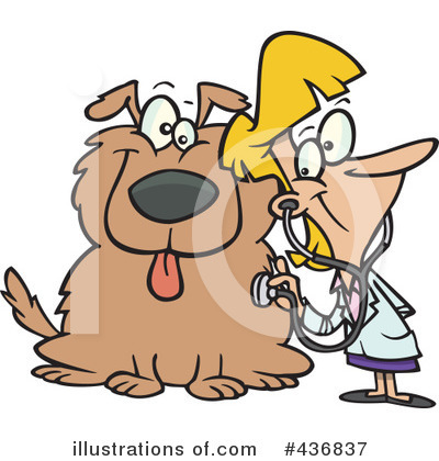 Royalty-Free (RF) Veterinary Clipart Illustration by toonaday - Stock Sample #436837