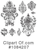 Victorian Design Elements Clipart #1084207 by BestVector