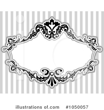 Royalty-Free (RF) Victorian Frame Clipart Illustration by BNP Design Studio - Stock Sample #1050057