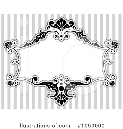 Royalty-Free (RF) Victorian Frame Clipart Illustration by BNP Design Studio - Stock Sample #1050060
