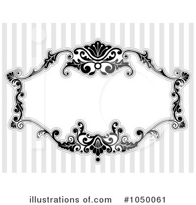 Royalty-Free (RF) Victorian Frame Clipart Illustration by BNP Design Studio - Stock Sample #1050061