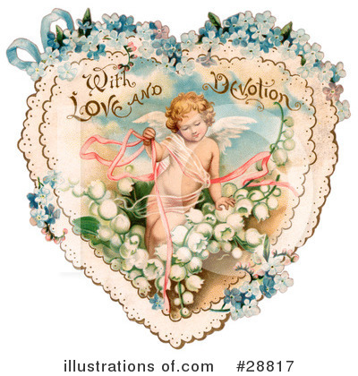 Victorian Valentine Clipart #28817 by OldPixels
