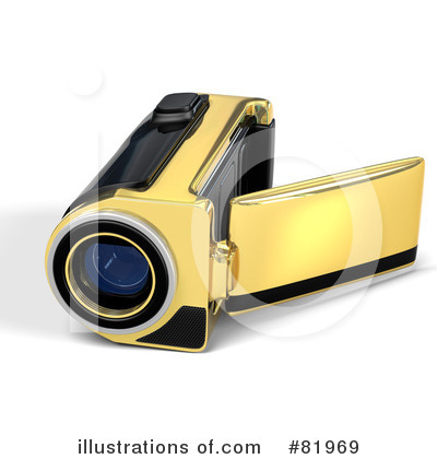 Royalty-Free (RF) Video Camera Clipart Illustration by Tonis Pan - Stock Sample #81969