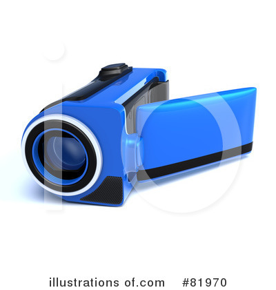 Royalty-Free (RF) Video Camera Clipart Illustration by Tonis Pan - Stock Sample #81970