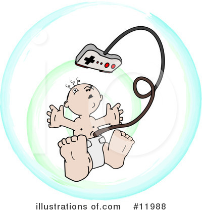 Baby Clipart #11988 by Leo Blanchette