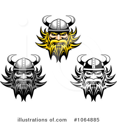 Royalty-Free (RF) Viking Clipart Illustration by Vector Tradition SM - Stock Sample #1064885