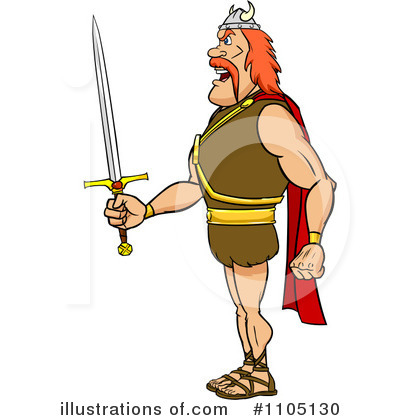 Viking Clipart #1105130 by Cartoon Solutions