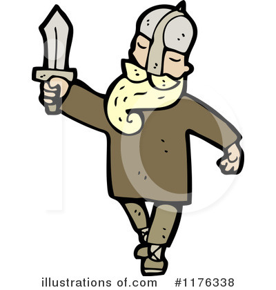 Royalty-Free (RF) Viking Clipart Illustration by lineartestpilot - Stock Sample #1176338