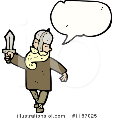 Royalty-Free (RF) Viking Clipart Illustration by lineartestpilot - Stock Sample #1187025