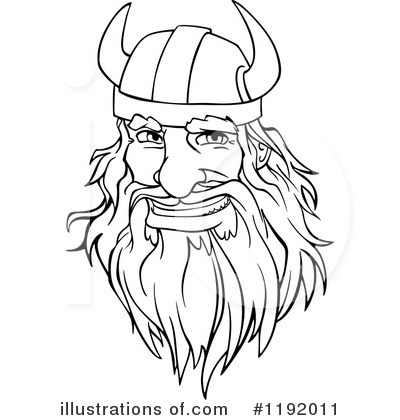 Royalty-Free (RF) Viking Clipart Illustration by Vector Tradition SM - Stock Sample #1192011