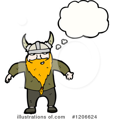 Royalty-Free (RF) Viking Clipart Illustration by lineartestpilot - Stock Sample #1206624