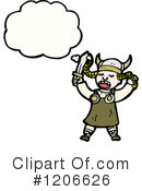 Viking Clipart #1206626 by lineartestpilot