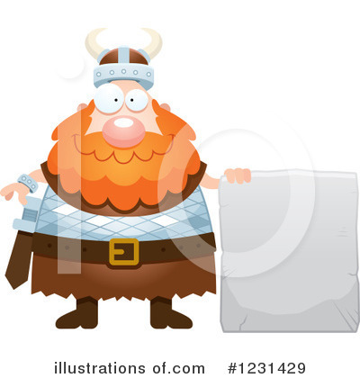 Royalty-Free (RF) Viking Clipart Illustration by Cory Thoman - Stock Sample #1231429