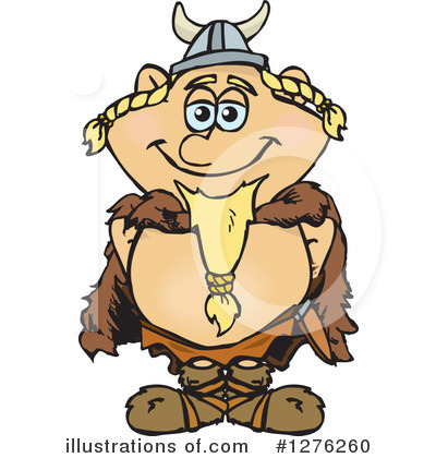 Royalty-Free (RF) Viking Clipart Illustration by Dennis Holmes Designs - Stock Sample #1276260