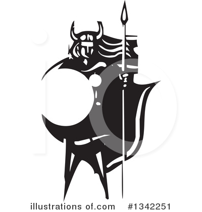 Royalty-Free (RF) Viking Clipart Illustration by xunantunich - Stock Sample #1342251