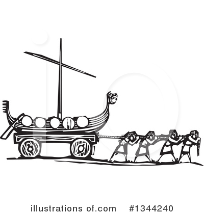 Royalty-Free (RF) Viking Clipart Illustration by xunantunich - Stock Sample #1344240