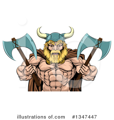 Royalty-Free (RF) Viking Clipart Illustration by AtStockIllustration - Stock Sample #1347447