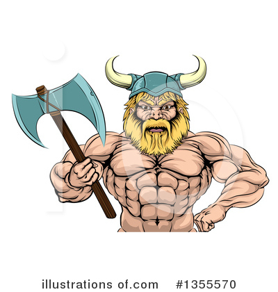 Vikings Clipart #1355570 by AtStockIllustration