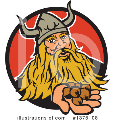 Royalty-Free (RF) Viking Clipart Illustration by patrimonio - Stock Sample #1375108