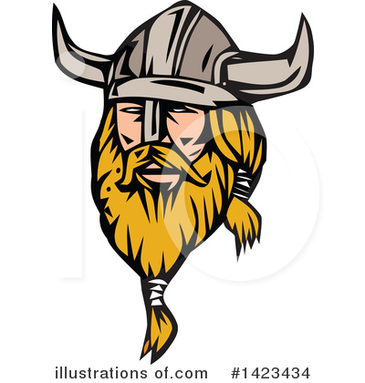 Royalty-Free (RF) Viking Clipart Illustration by patrimonio - Stock Sample #1423434