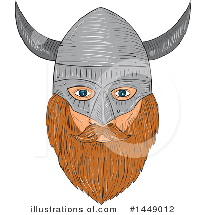 Royalty-Free (RF) Viking Clipart Illustration by patrimonio - Stock Sample #1449012
