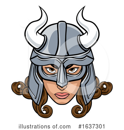 Viking Clipart #1637301 by AtStockIllustration
