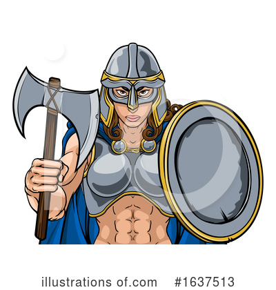Viking Clipart #1637513 by AtStockIllustration