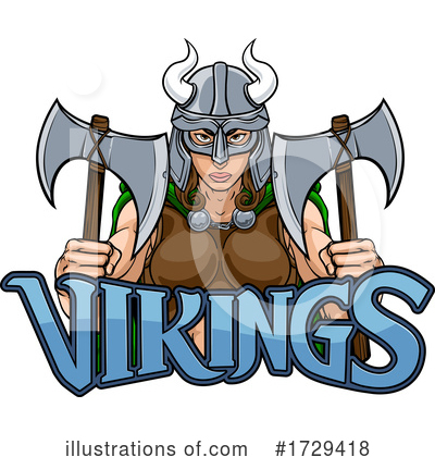Vikings Clipart #1729418 by AtStockIllustration