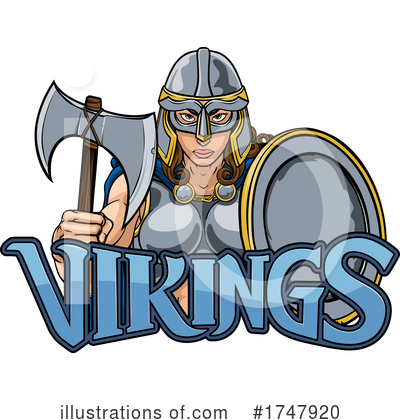 Viking Clipart #1747920 by AtStockIllustration