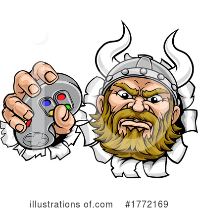 Royalty-Free (RF) Viking Clipart Illustration by AtStockIllustration - Stock Sample #1772169