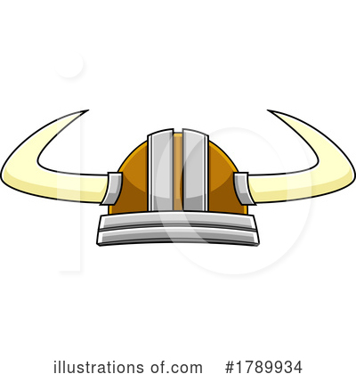 Viking Helmet Clipart #1789934 by Hit Toon