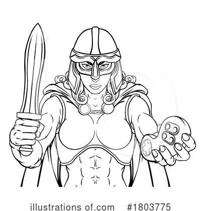 Royalty-Free (RF) Viking Clipart Illustration by AtStockIllustration - Stock Sample #1803775