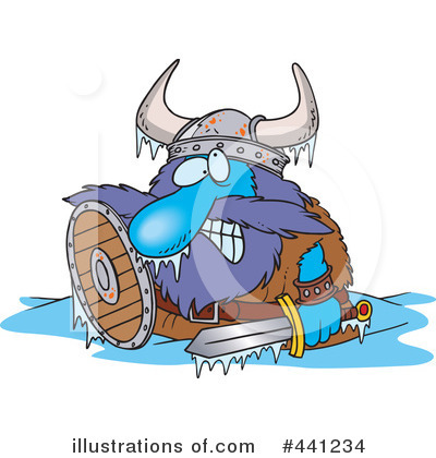 Royalty-Free (RF) Viking Clipart Illustration by toonaday - Stock Sample #441234