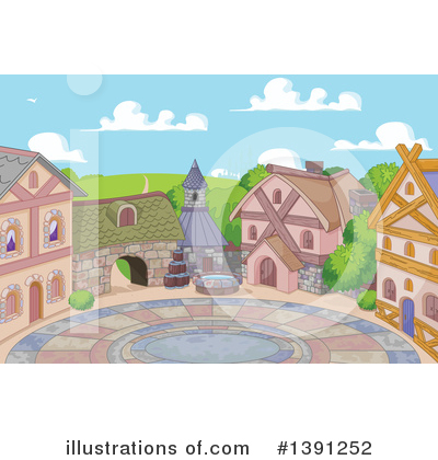 Village Clipart #1391252 by Pushkin