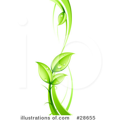 Royalty-Free (RF) Vine Clipart Illustration by beboy - Stock Sample #28655