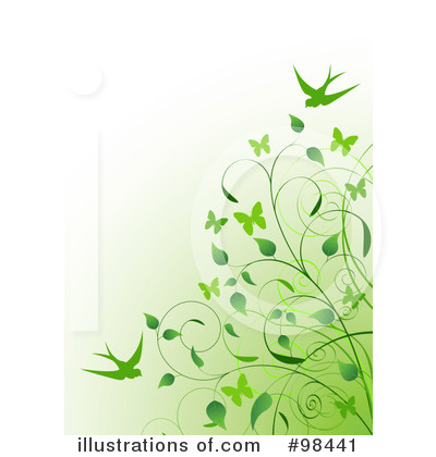Royalty-Free (RF) Vine Clipart Illustration by Pushkin - Stock Sample #98441