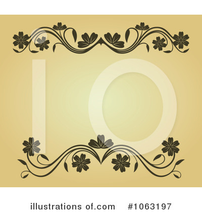 Royalty-Free (RF) Vintage Frame Clipart Illustration by Vector Tradition SM - Stock Sample #1063197