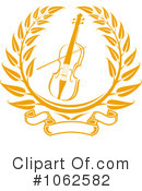 Violin Clipart #1062582 by Vector Tradition SM