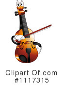 Violin Clipart #1117315 by BNP Design Studio