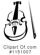 Violin Clipart #1151007 by Vector Tradition SM