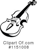 Violin Clipart #1151008 by Vector Tradition SM