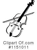 Violin Clipart #1151011 by Vector Tradition SM